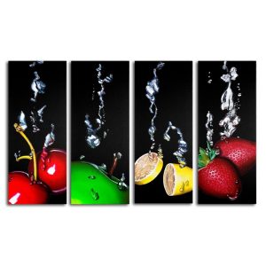 Trademark Fine Art 1232 Still Life Canvas Wall Art 'Granny Splash' by Roderick Stevens
