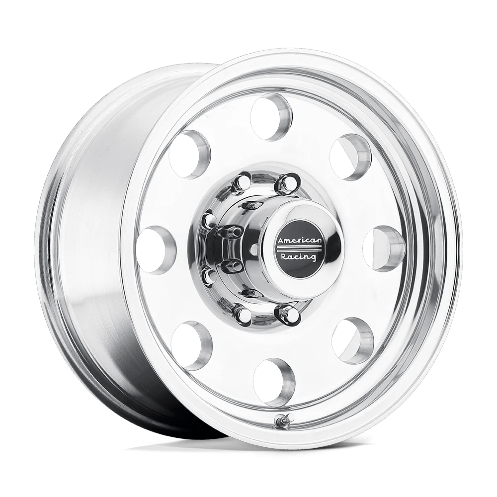 American Racing Aluminum Rim AR172 BAJA 15X8in Polished Finish, AR1725868