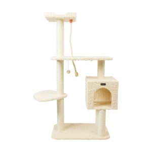 Armarkat Classic Real Wood Cat Tree Model A5708,  57 inch Beige