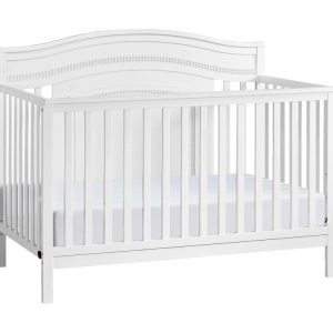 Oxford Baby Luella 4 in1 Convertible Crib, White