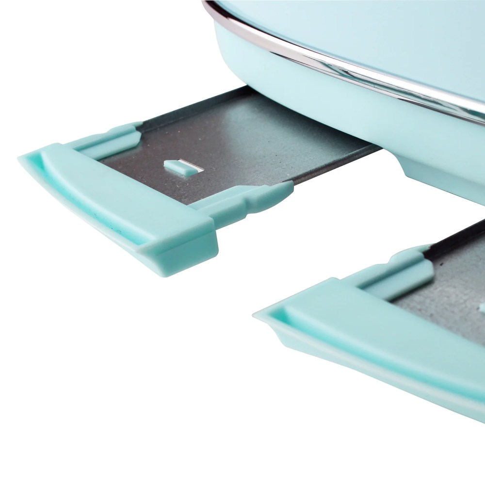 Haden Heritage 4-Slice Wide Slot Toaster, Turquoise - 75005 - Image 2