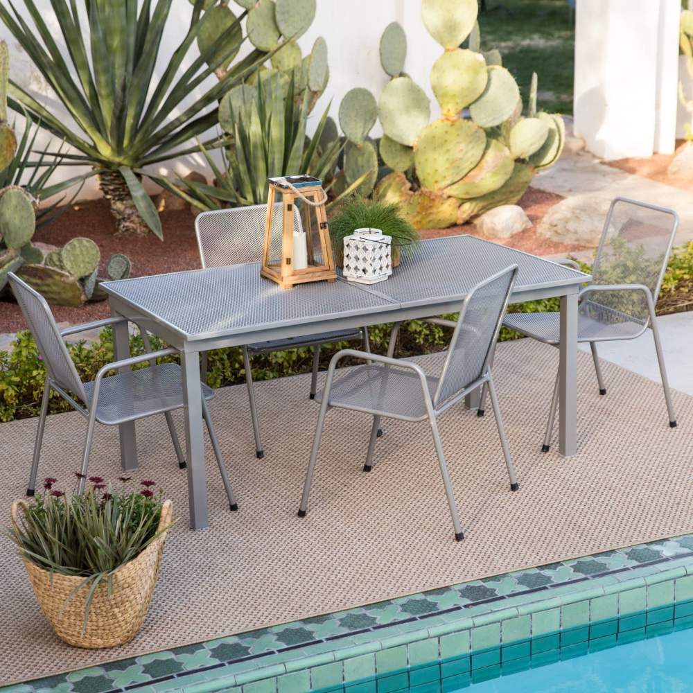 Avalon Home Key Haven Basket Weave Indoor/Outdoor Area Rug - Image 4