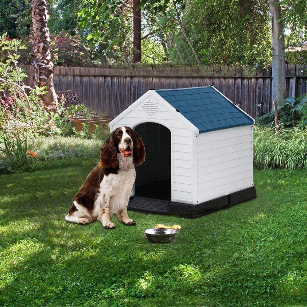 Bestpet Dog House Pet Kennel With Air Vents, Indoor & Outdoor - Image 7