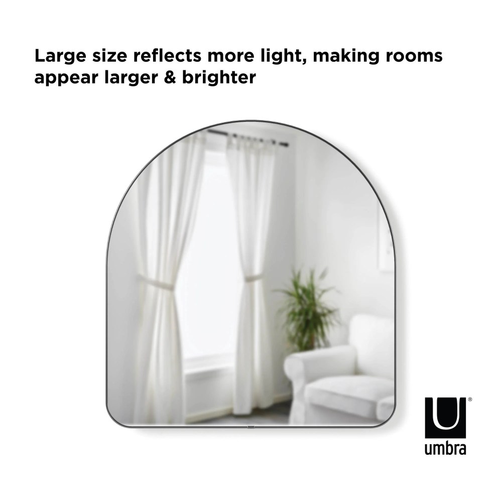 Umbra Hubba 3426" Arched Mirror - Image 9