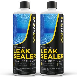 AquaDoc Spa Leak Repair & Hot Tub Leak Sealer, Easily Fix a Leak for Pools & Spas, Hot Tub Leak Stop Kit to Fix a Leak in Spas. Hot Tub Leak Stops Leaks for Spas & can Stop Leaks for Hot Tubs
