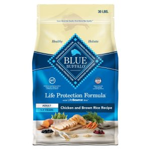 Blue Buffalo Life Protection Formula Adult Dry Dog Food,  Chicken & Brown Rice,  30 lbs.