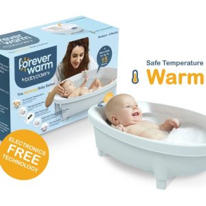 Baby Patent Forever Warm Baby Tub (White)