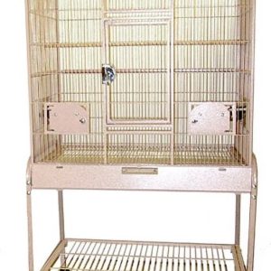A and E Cage Co. Elegant Style Flight Bird Cage-Sandstone-Small