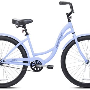 26" Kent Bicycles Adult Ladies Seachange Beach Cruiser Bike, Periwinkle Blue