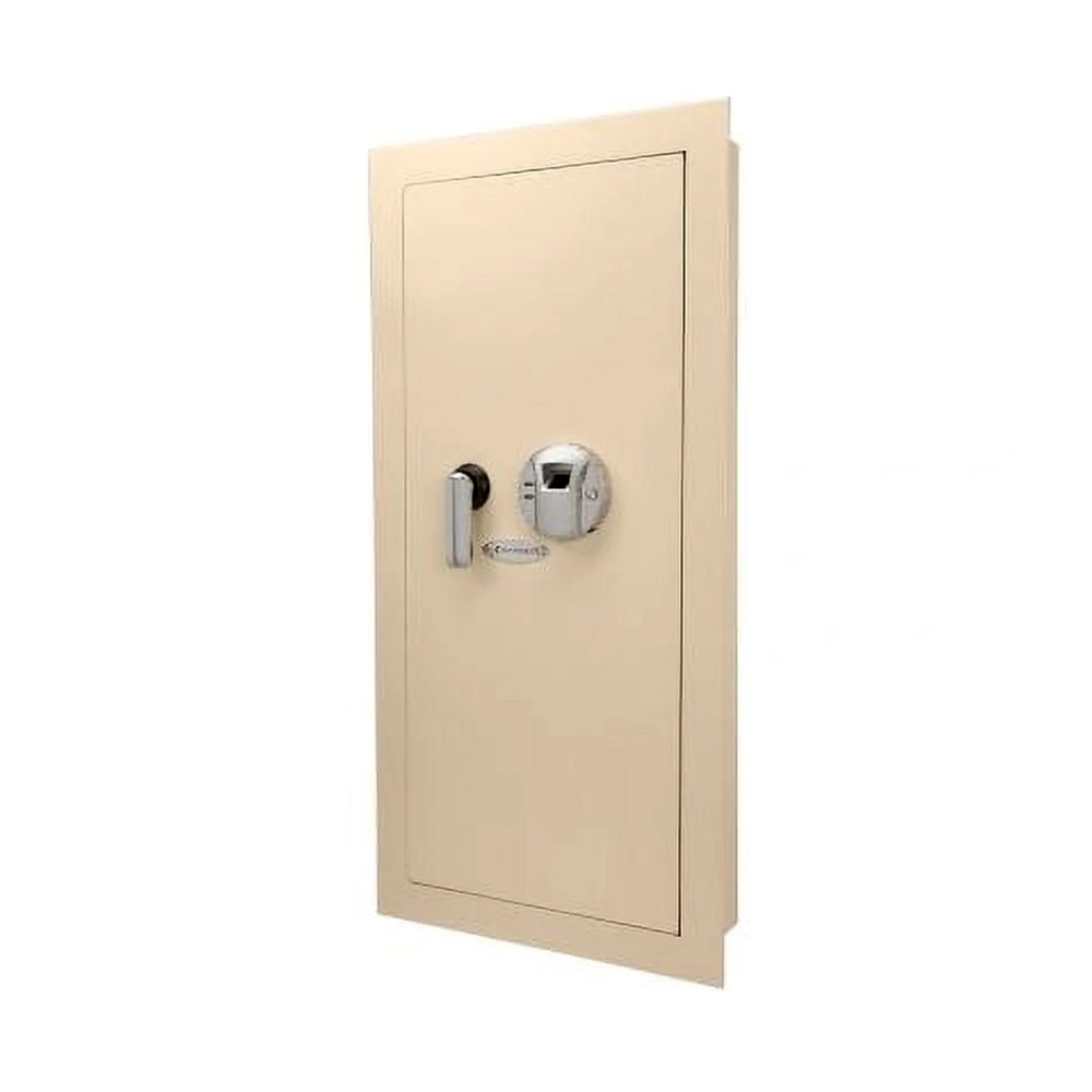 Barska 0.82 Cubic Ft Beige Color Large Biometric Wall Safe - Image 8