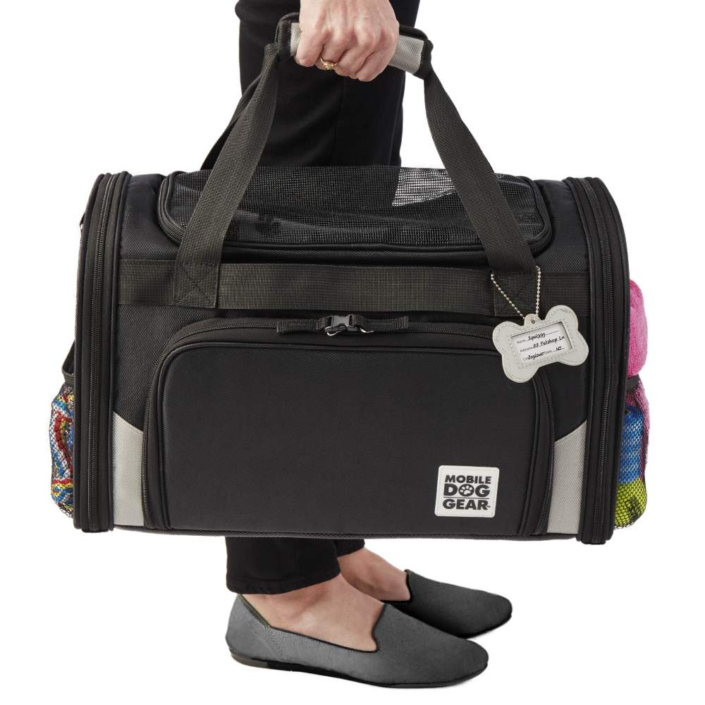 Mobile Dog Gear Pet Carrier Plus, 17"H, Black - Image 2