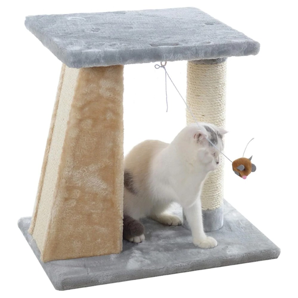 Armarkat Model X2001 Two-Level Platform Scratcher W Sisal Carpet Board
