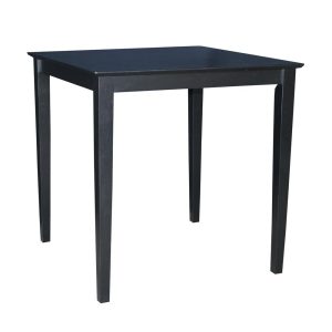 Solid Wood Top Table, Shaker Legs