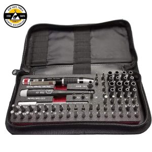 WIHA TOOLS 75971 Bit Set, 68 pcs., 3/16" Hex Shank