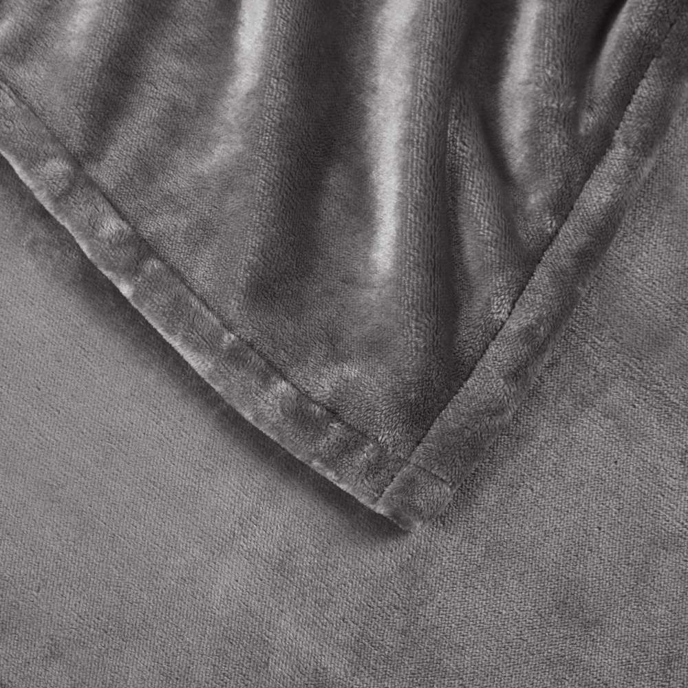 Serta Gray Polyester Electric Blanket, Queen - Image 3