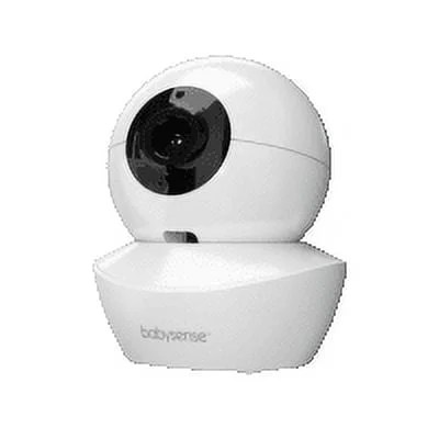 Add On Camera for Babysense Video Baby Monitor HD S2, Remote Pan Tilt Zoom, Two-Way Talk-Back Audio, Long Range, Night Vision, Night Light, Lullabies, Temperature Monitoring