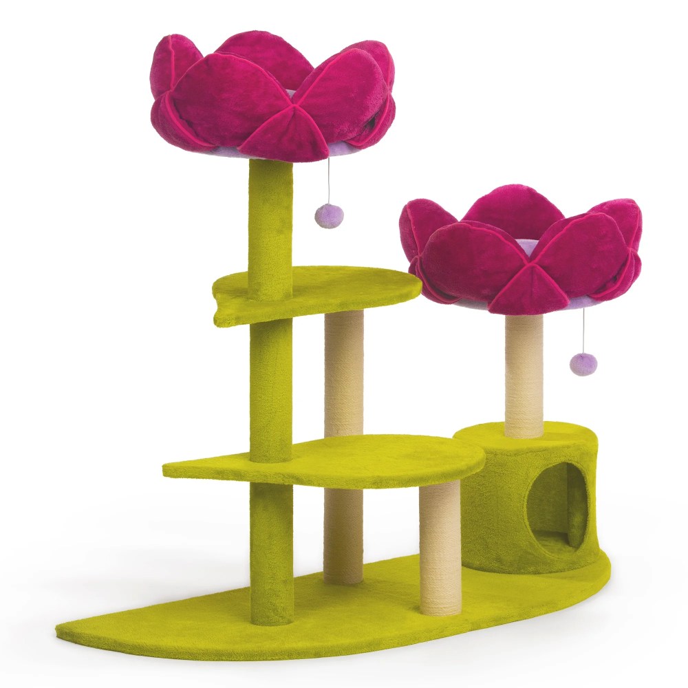 Prevue Pet Products Kitty Power Flower Garden Cat Tree Tower - Image 2