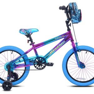 18" Kent Illusion Child Bicycle, 18" Wheels, Child Ages 6-12 Years, Blue/Purple