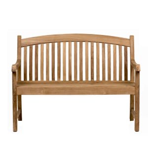 Urban Elements Newham 1-Piece 100 FSC Teak Wood Patio Bench