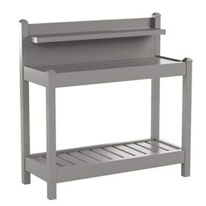 Dura-Trel Greenfield Outdoor Table, Gardening Supplies Potting Bench, Mocha