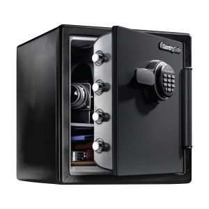 SentrySafe SFW123ES Water and Fire Resistant Safe with Digital Keypad Lock, 1.23 Cu. ft.