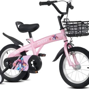 Ambifirner 16" Freestyle Bike with Fender Carrier Steel Frame
