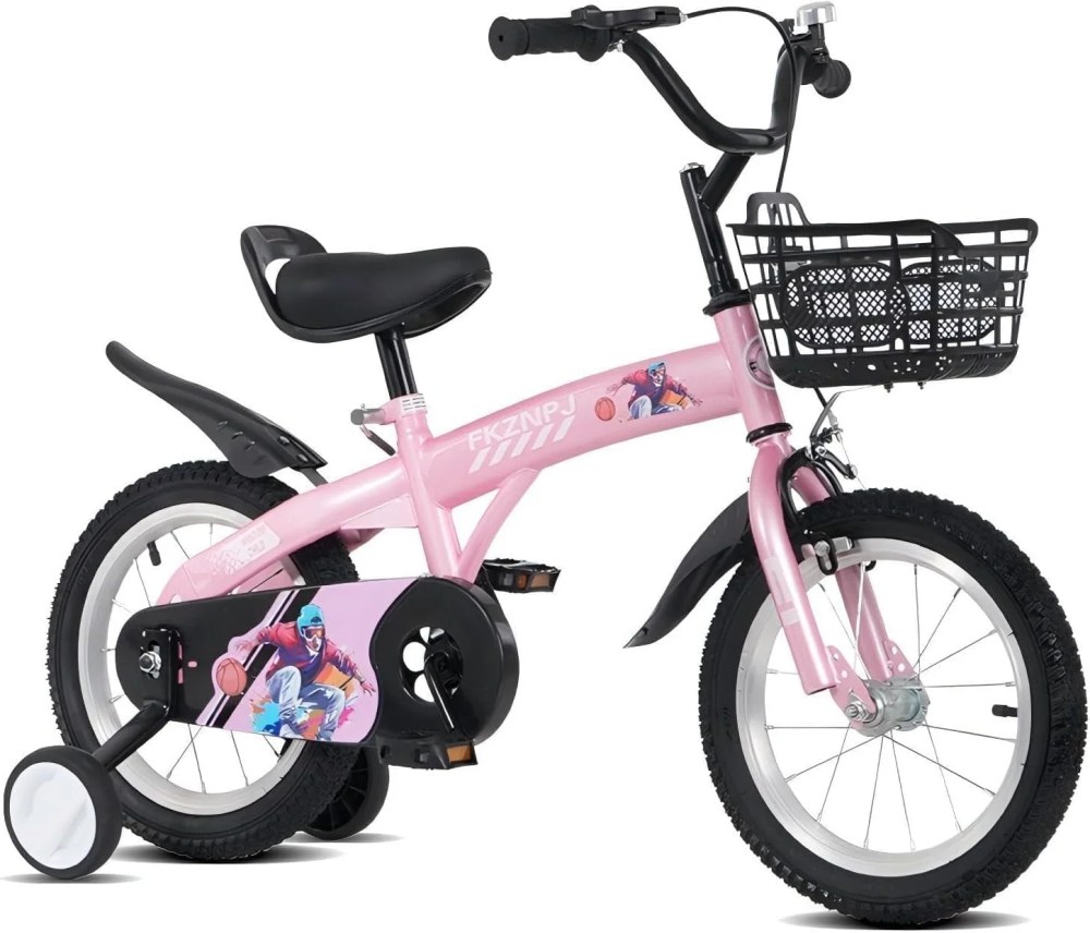 Ambifirner 16" Freestyle Bike with Fender Carrier Steel Frame
