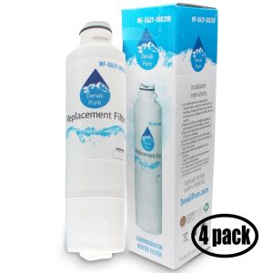 4-Pack Replacement for Samsung RF28HFEDBSR/AA-0000 Refrigerator Water Filter - Compatible with Samsung DA29-00020B,DA29-00020A,HAF-CIN Fridge Water Filter Cartridge