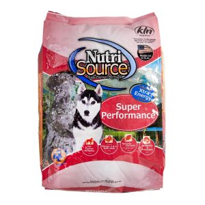 NutriSource Super Performance Dry Dog Food,  Chicken and Rice,  40LB