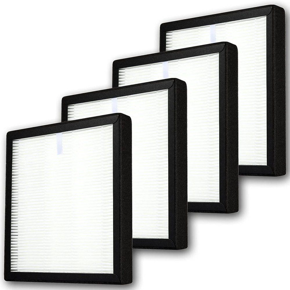 Westinghouse True HEPA H13 Filter Replacement (4-Pack) for 1701 & 1702 Air Purifiers,MERV 17
