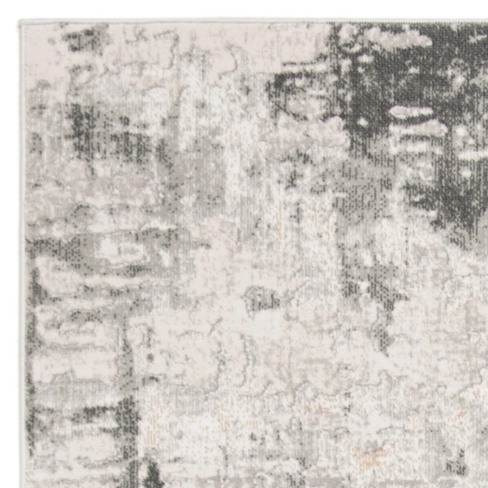 SAFAVIEH Vogue Georgiana Abstract Overdyed Area Rug, Beige/Charcoal, 4" x 6" - Image 6