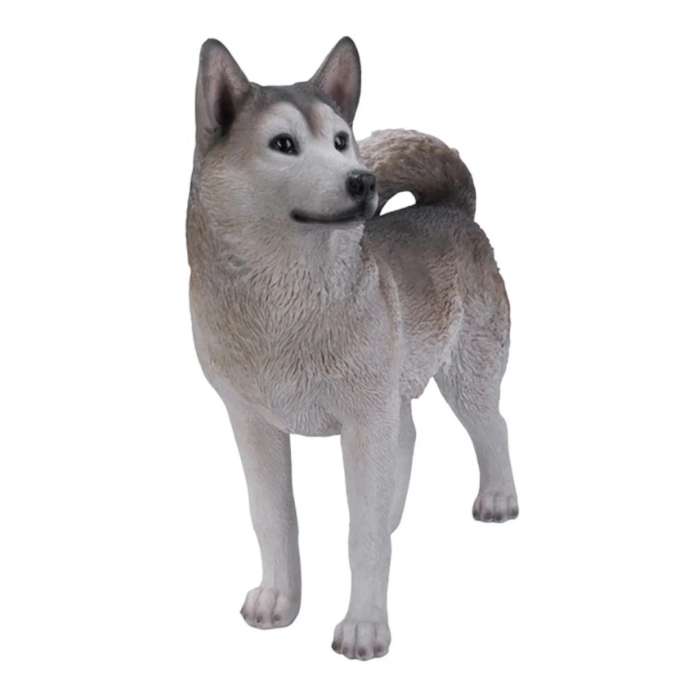 HI-LINE GIFT LTD. SIBERIAN HUSKY STATUE - Image 2
