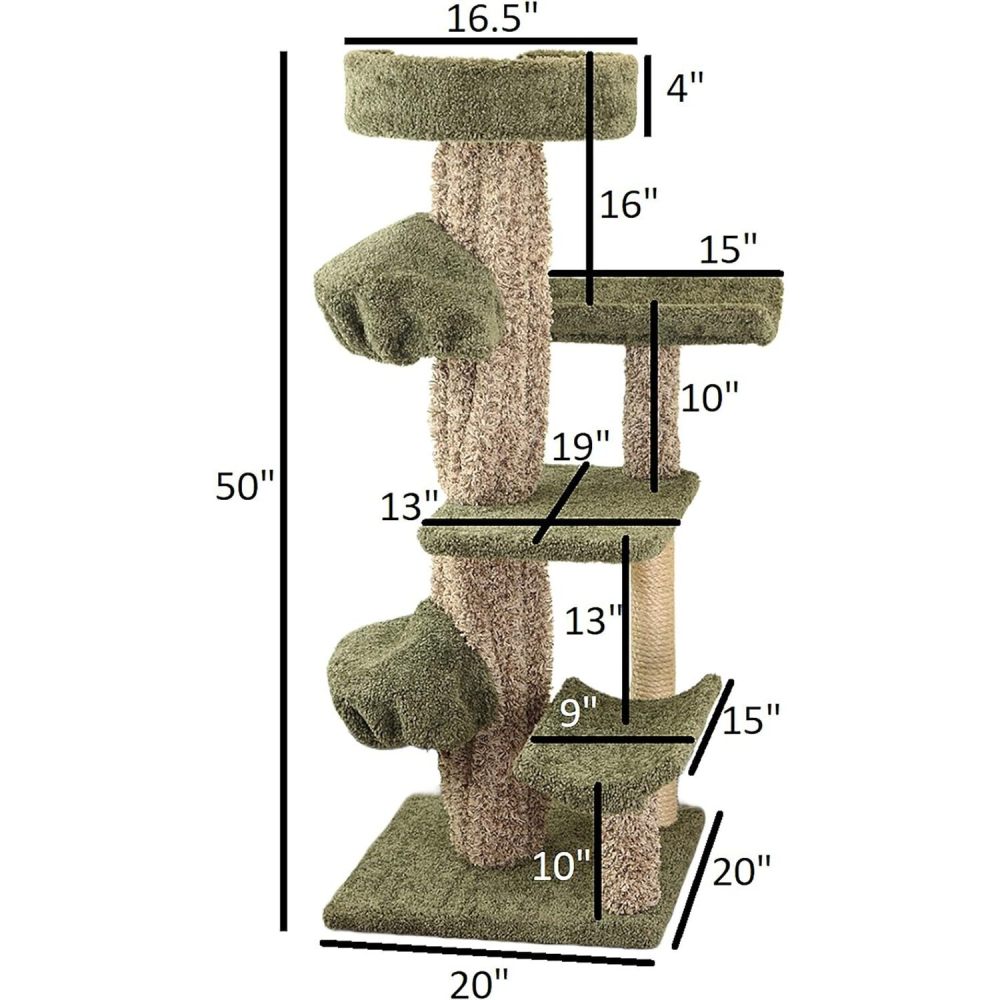 New Cat Condos Cat Tree Scratcher - Unique Condo for Large Cats - Modern Design, Handcrafted in USA - Image 3