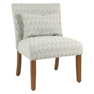 HomePop Parker Accent Chair and Pillow