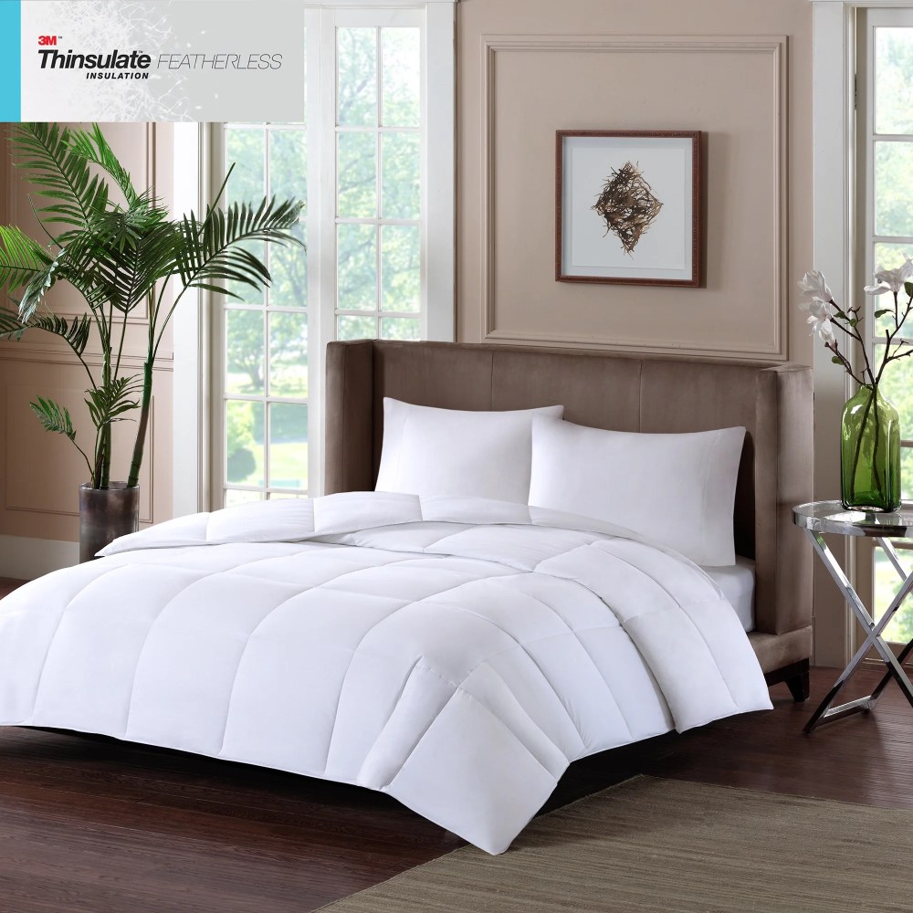 Comfort Classics 3M Thinsulate Down Alternative Comforter, Level 1 - Twin - Image 2