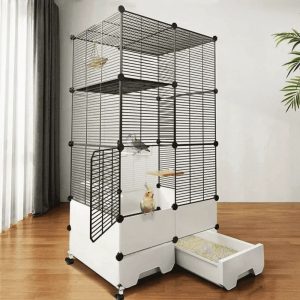 Aqwiopr Bird Cage Birdcage 59 Inch Height Bird Cage Metal Bird House with Wheel Rolling for Parrots Conure Lovebird Cockatiel Bird Cages