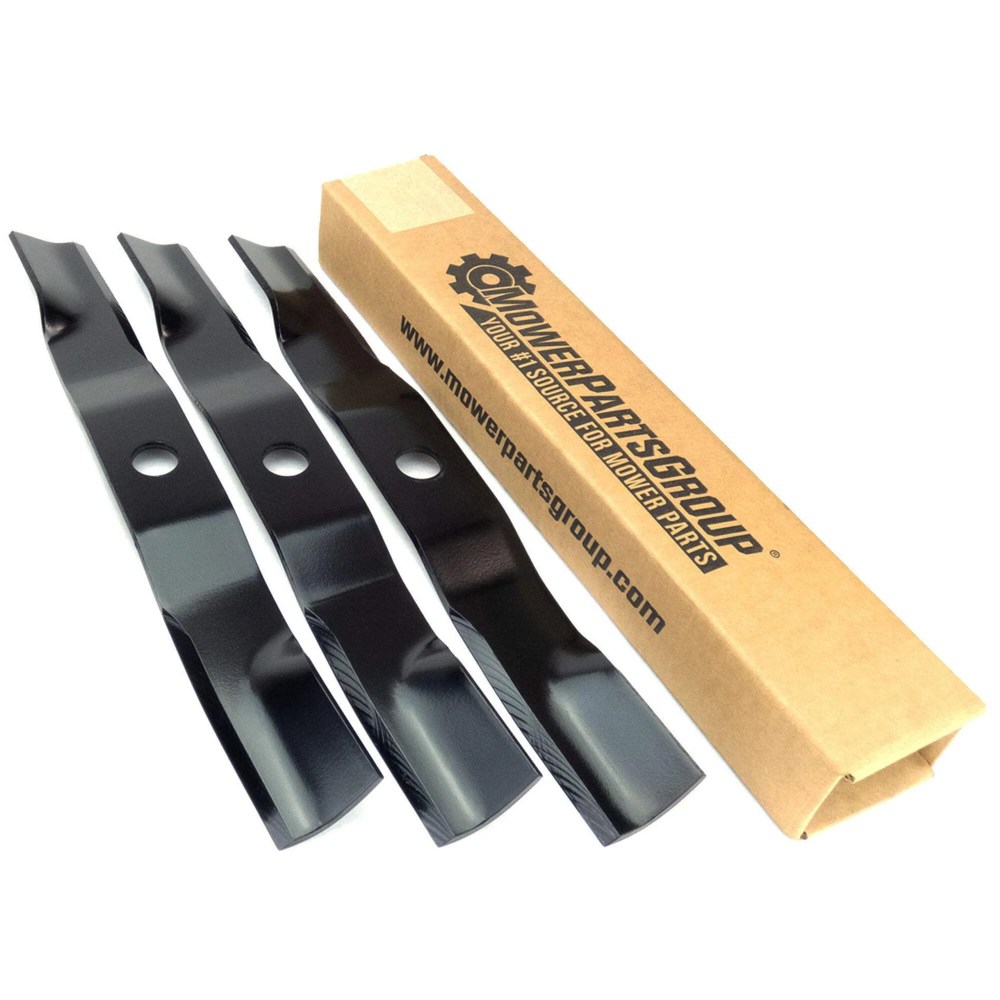(3) Blades for Kubota 60" ZD,ZG Series - K5647-34330,K5647-34340,K5668-34350