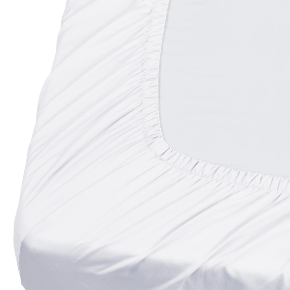 Serta Plush Heated Mattress Pad, Queen, White - Image 3