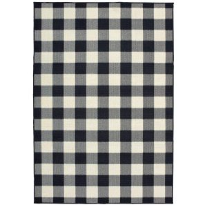 Avalon Home Mackinaw Gingham Check Indoor/Outdoor Area Rug