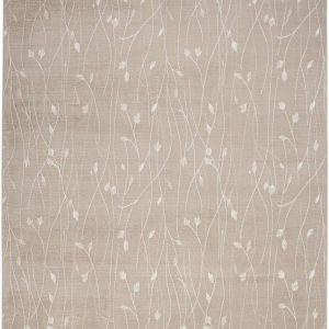Nourison Grafix Floral Beige 5'3" x 7'3" Area Rug (57)