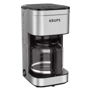 Krups Simply Brew 10-Cup Drip Coffee Maker  Stainless Steel