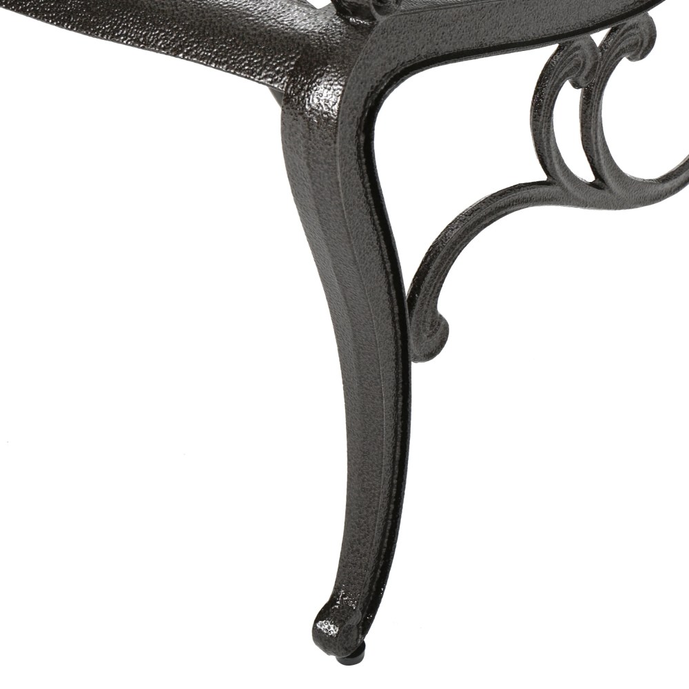 Cast Aluminum Bronze Outdoor Chair (Set of 2) - Image 4