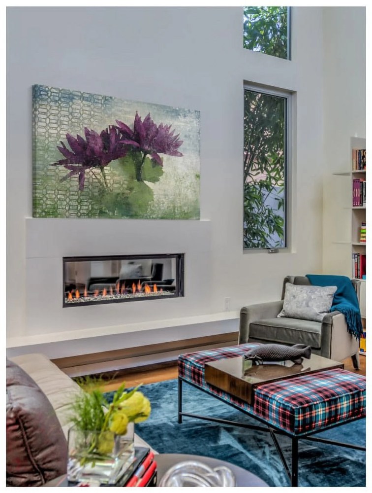 Marmont Hill - "Watercolor Garden 7" by Irena Orlov Painting Print on Wrapped Canvas - Image 5
