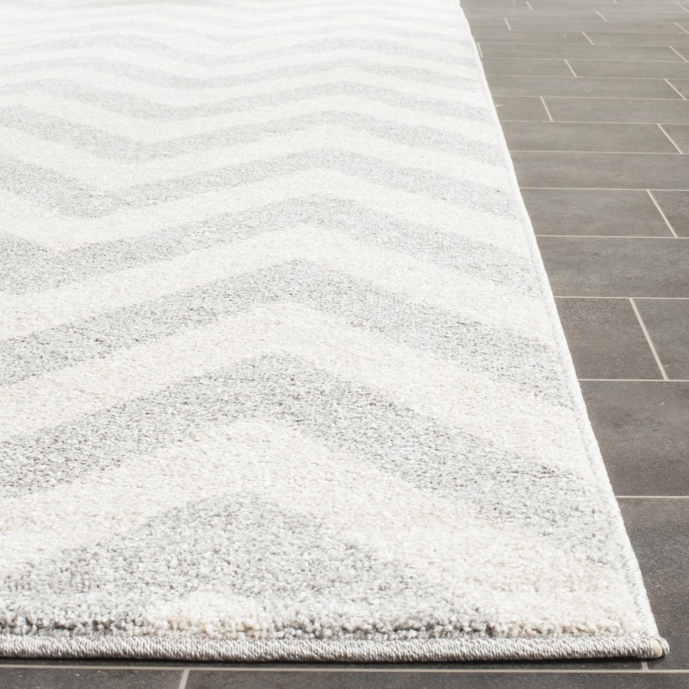 Safavieh Amherst Peronal Geometric Area Rug, Light Gray/Beige, 10" x 14" - Image 2