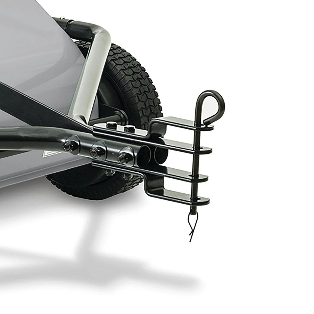 Ohio Steel Tow Behind Lawn Sweeper, 50 Inch, 26 Cu. Ft, Heavy-Duty Leaf and Grass Collector, Patented Spiral Brush - Image 10