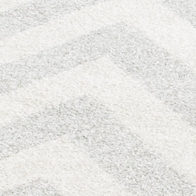 Safavieh Amherst Peronal Geometric Area Rug, Light Gray/Beige, 10" x 14"