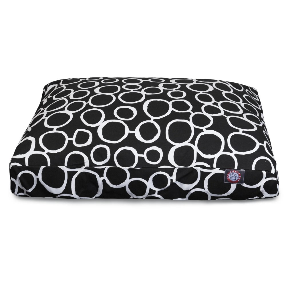 Majestic Pet Fusion Shredded Memory Foam Rectangle Pet Bed For Dogs, Removable Cover, Black, Large - Image 5