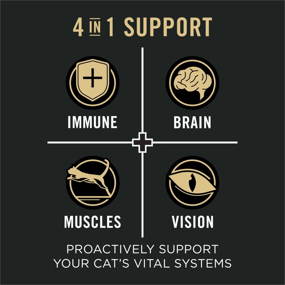 Purina Pro Plan Vital Systems, Seafood Entree, Wet Cat Food, 3 oz Cans, 24 Pack - Image 4