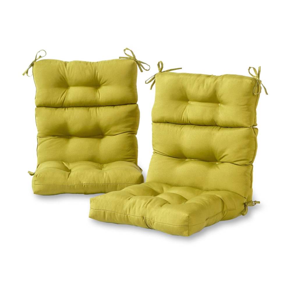 Sunbeam 44 x 22 in. Outdoor High Back Chair Cushion (2-Pack) by Greendale Home Fashions - Image 6