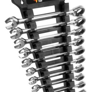 12 Piece Met Ratcheting Wrench Set